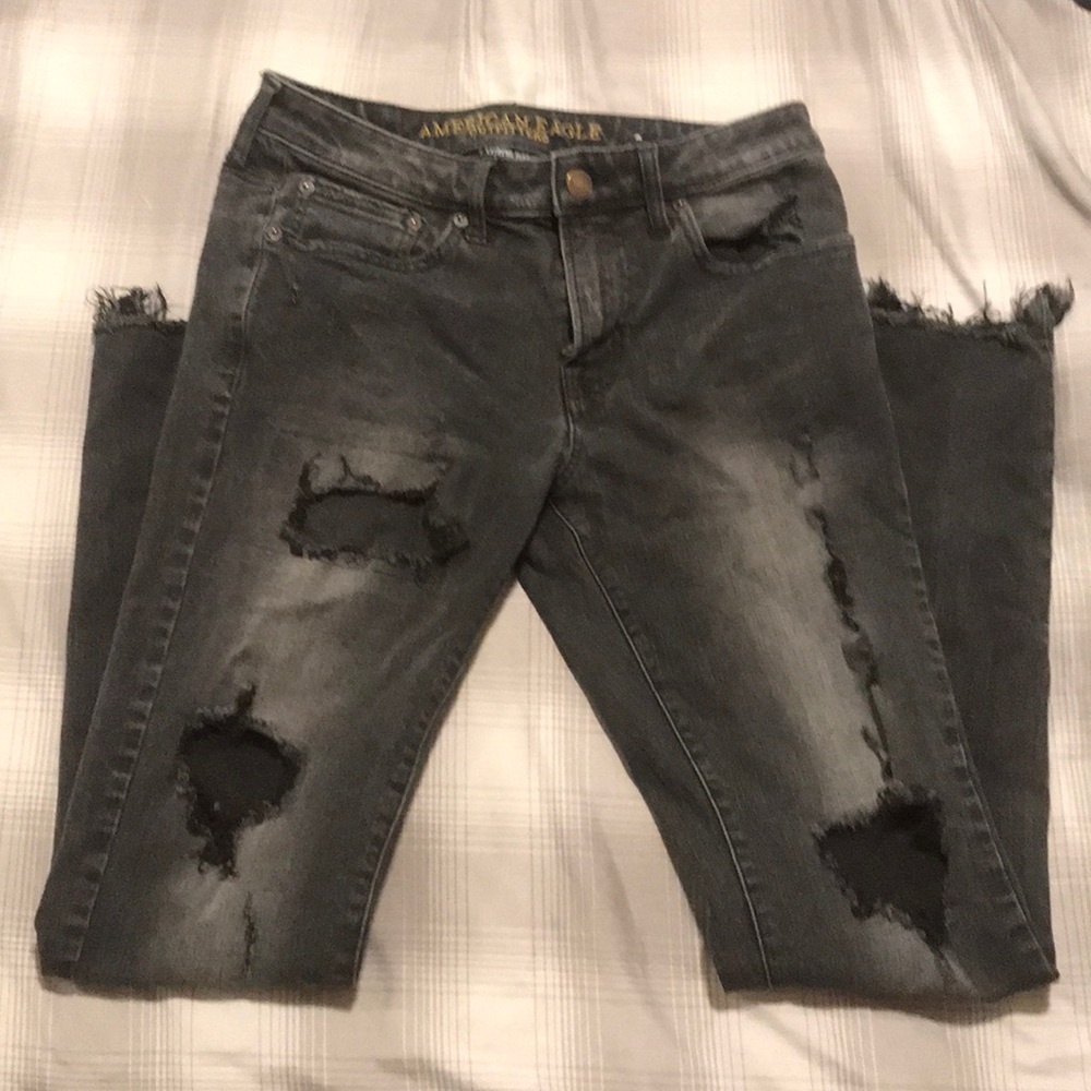 American Eagle Distressed Skinny Jeans